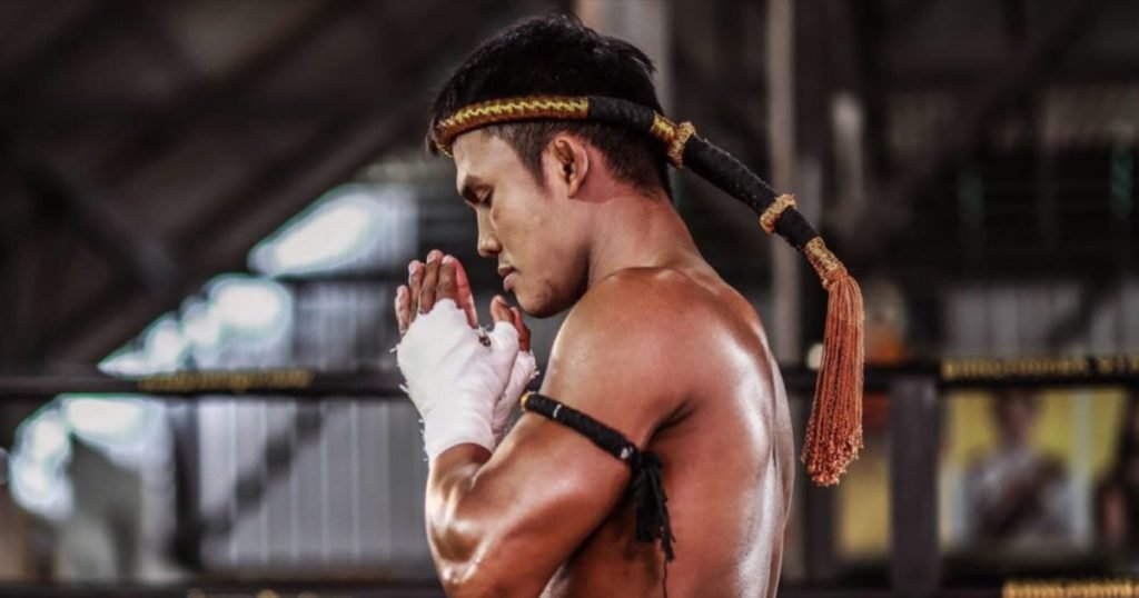 A Muay Thai fighter.
