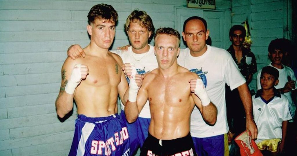 Dekkers with some fellow fighters