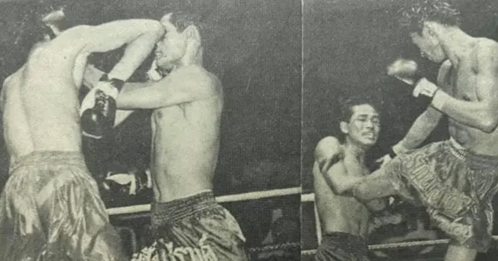 Dieselnoi fighting in the ring